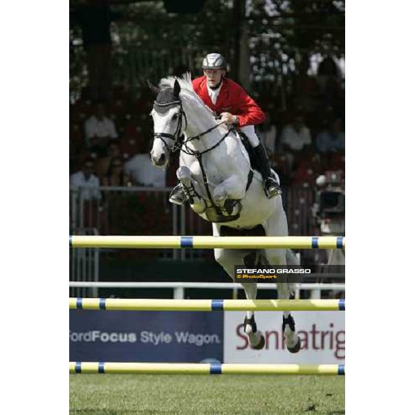 Marcus Ehning on Gitania Fei European Championship - Prize Poste Italiane San Patrignano, 22nd july 2005 ph. Stefano Grasso