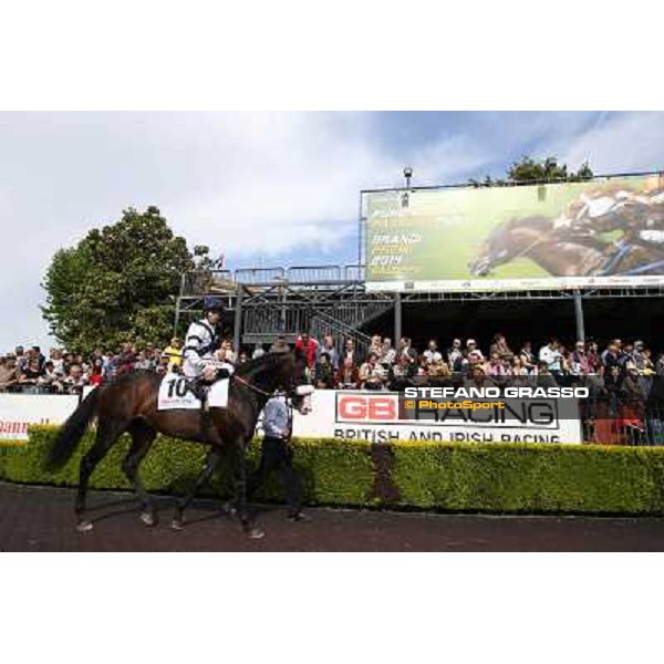 Djordje Perovic on Refuse to Bobbin wins the Premio Presidente della Repubblica GBI Racing Rome, Capannelle racecourse,11th may 2014 photo Stefano Grasso