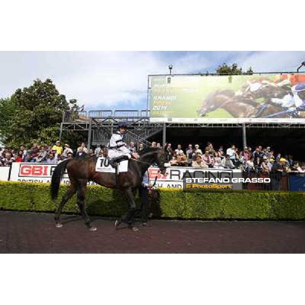 Djordje Perovic on Refuse to Bobbin wins the Premio Presidente della Repubblica GBI Racing Rome, Capannelle racecourse,11th may 2014 photo Stefano Grasso