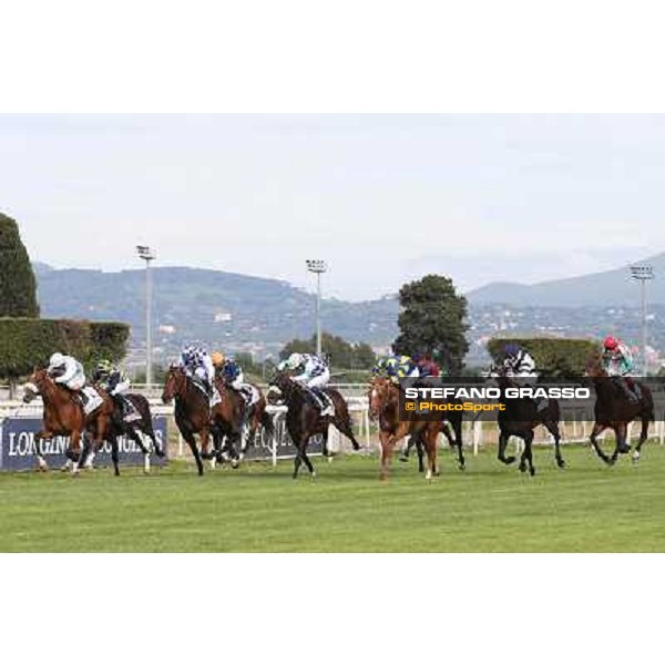 Djordje Perovic on Refuse to Bobbin wins the Premio Presidente della Repubblica GBI Racing Rome, Capannelle racecourse,11th may 2014 photo Stefano Grasso