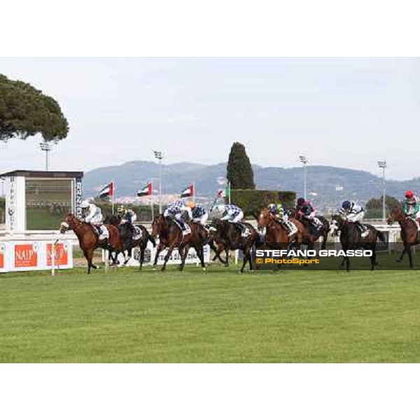 Djordje Perovic on Refuse to Bobbin wins the Premio Presidente della Repubblica GBI Racing Rome, Capannelle racecourse,11th may 2014 photo Stefano Grasso