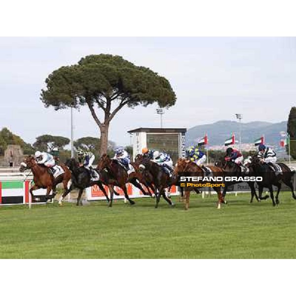 Djordje Perovic on Refuse to Bobbin wins the Premio Presidente della Repubblica GBI Racing Rome, Capannelle racecourse,11th may 2014 photo Stefano Grasso