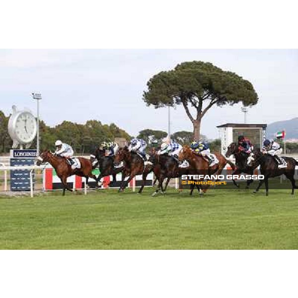 Djordje Perovic on Refuse to Bobbin wins the Premio Presidente della Repubblica GBI Racing Rome, Capannelle racecourse,11th may 2014 photo Stefano Grasso