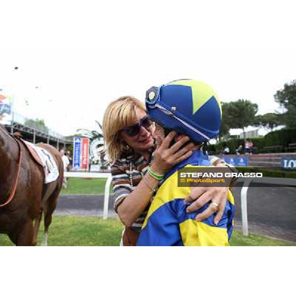 Djordje Perovic on Refuse to Bobbin wins the Premio Presidente della Repubblica GBI Racing Rome, Capannelle racecourse,11th may 2014 photo Stefano Grasso