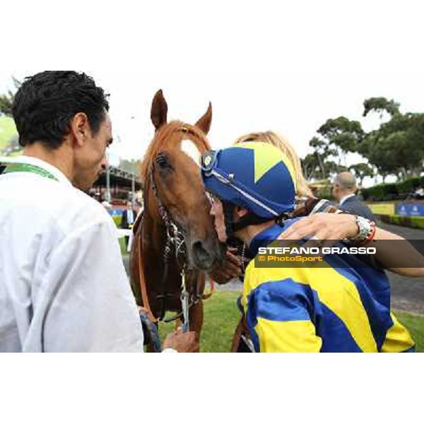 Djordje Perovic on Refuse to Bobbin wins the Premio Presidente della Repubblica GBI Racing Rome, Capannelle racecourse,11th may 2014 photo Stefano Grasso