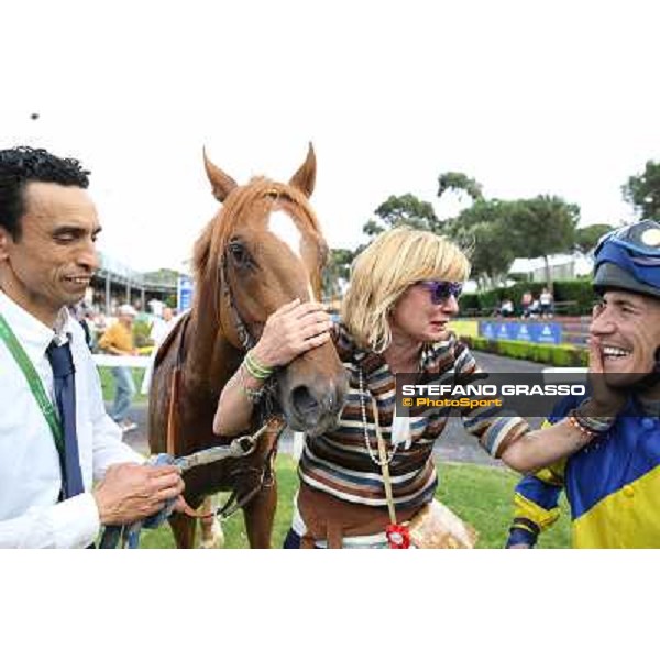 Djordje Perovic on Refuse to Bobbin wins the Premio Presidente della Repubblica GBI Racing Rome, Capannelle racecourse,11th may 2014 photo Stefano Grasso