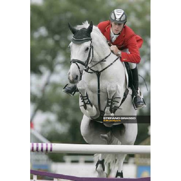 Marcus Ehning on Gitania during the Final Team Competition of Fei European Jumping Championship San Patrignano 22nd july 2005 ph. Stefano Grasso