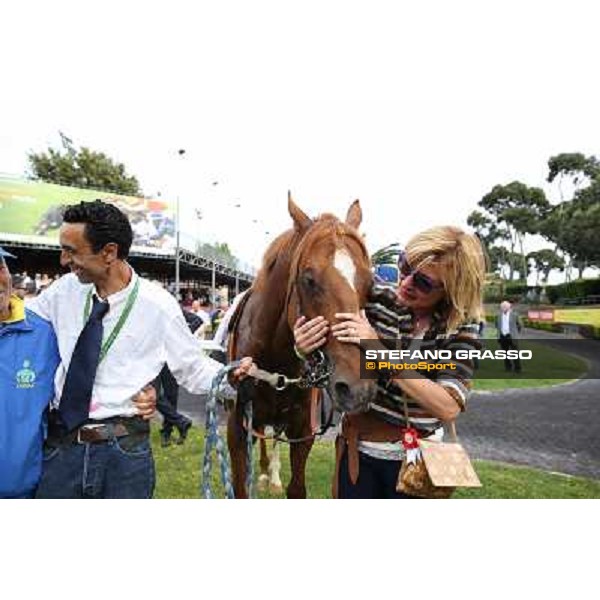 Djordje Perovic on Refuse to Bobbin wins the Premio Presidente della Repubblica GBI Racing Rome, Capannelle racecourse,11th may 2014 photo Stefano Grasso