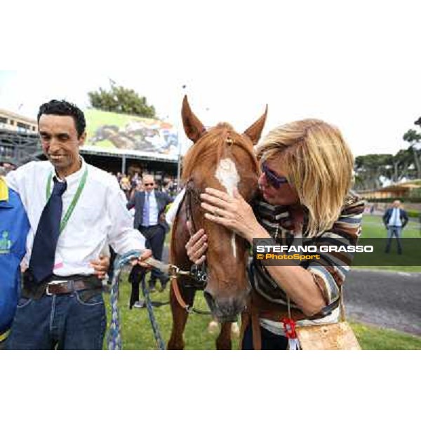 Djordje Perovic on Refuse to Bobbin wins the Premio Presidente della Repubblica GBI Racing Rome, Capannelle racecourse,11th may 2014 photo Stefano Grasso