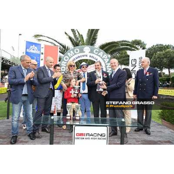 Djordje Perovic on Refuse to Bobbin wins the Premio Presidente della Repubblica GBI Racing Rome, Capannelle racecourse,11th may 2014 photo Stefano Grasso