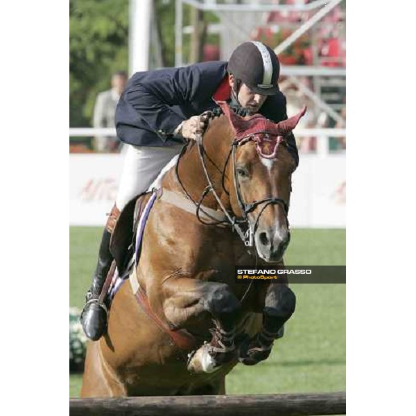 Nick Skelton on Arko III during the Final Team Competition of Fei European Jumping Championship San Patrignano 22nd july 2005 ph. Stefano Grasso