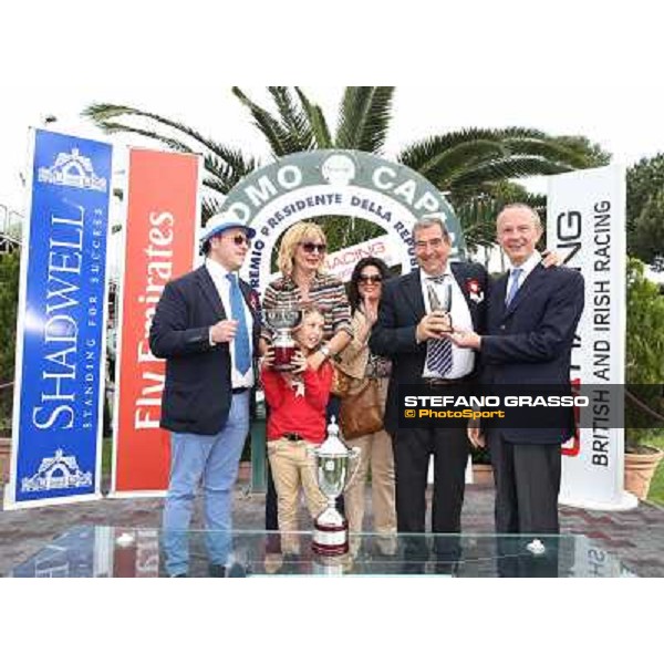 Djordje Perovic on Refuse to Bobbin wins the Premio Presidente della Repubblica GBI Racing Rome, Capannelle racecourse,11th may 2014 photo Stefano Grasso