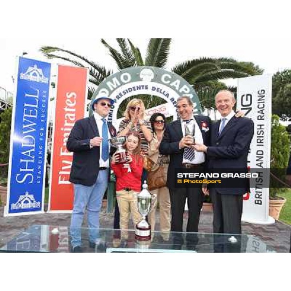 Djordje Perovic on Refuse to Bobbin wins the Premio Presidente della Repubblica GBI Racing Rome, Capannelle racecourse,11th may 2014 photo Stefano Grasso