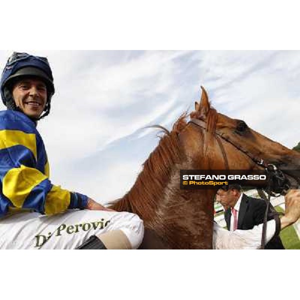 Djordje Perovic on Refuse to Bobbin wins the Premio Presidente della Repubblica GBI Racing Rome, Capannelle racecourse,11th may 2014 photo Stefano Grasso