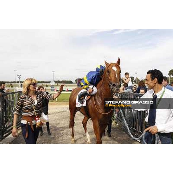 Djordje Perovic on Refuse to Bobbin wins the Premio Presidente della Repubblica GBI Racing Rome, Capannelle racecourse,11th may 2014 photo Stefano Grasso