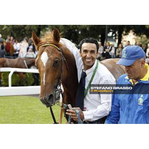 Djordje Perovic on Refuse to Bobbin wins the Premio Presidente della Repubblica GBI Racing Rome, Capannelle racecourse,11th may 2014 photo Stefano Grasso