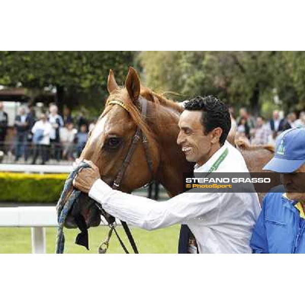 Djordje Perovic on Refuse to Bobbin wins the Premio Presidente della Repubblica GBI Racing Rome, Capannelle racecourse,11th may 2014 photo Stefano Grasso