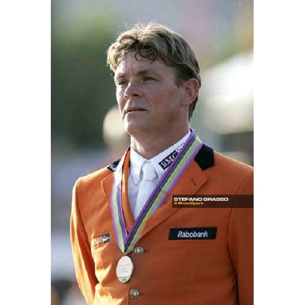 Jeroen Dubbeldam, 3rd classified at Fei European Championship San Patrignano 2005 San Patrignano 24th july 2005 ph. Stefano Grasso