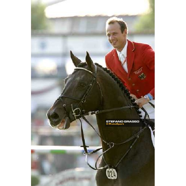 Marco Kutscher on Montender, Fei European Champion 2005 Fei European Championship San Patrignano 2005 San Patrignano 24th july 2005 ph. Stefano Grasso