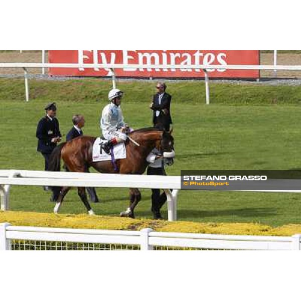 Djordje Perovic on Refuse to Bobbin wins the Premio Presidente della Repubblica GBI Racing Rome, Capannelle racecourse,11th may 2014 photo Domenico Savi/Grasso