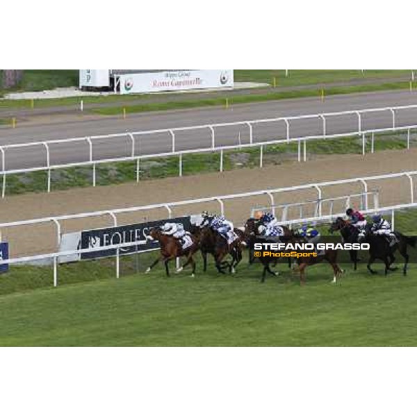 Djordje Perovic on Refuse to Bobbin wins the Premio Presidente della Repubblica GBI Racing Rome, Capannelle racecourse,11th may 2014 photo Domenico Savi/Grasso
