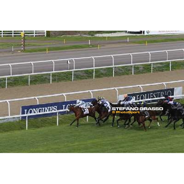 Djordje Perovic on Refuse to Bobbin wins the Premio Presidente della Repubblica GBI Racing Rome, Capannelle racecourse,11th may 2014 photo Domenico Savi/Grasso