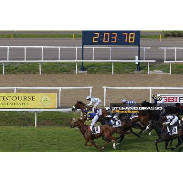 Djordje Perovic on Refuse to Bobbin wins the Premio Presidente della Repubblica GBI Racing Rome, Capannelle racecourse,11th may 2014 photo Domenico Savi/Grasso