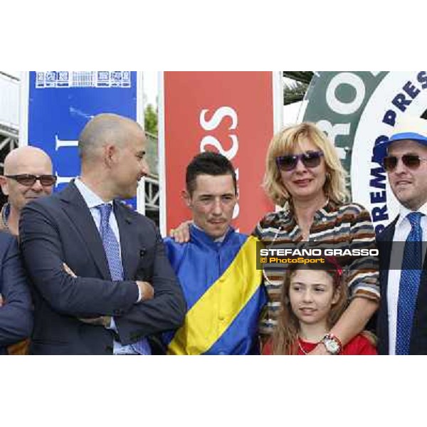 Djordje Perovic on Refuse to Bobbin wins the Premio Presidente della Repubblica GBI Racing Rome, Capannelle racecourse,11th may 2014 photo Domenico Savi/Grasso