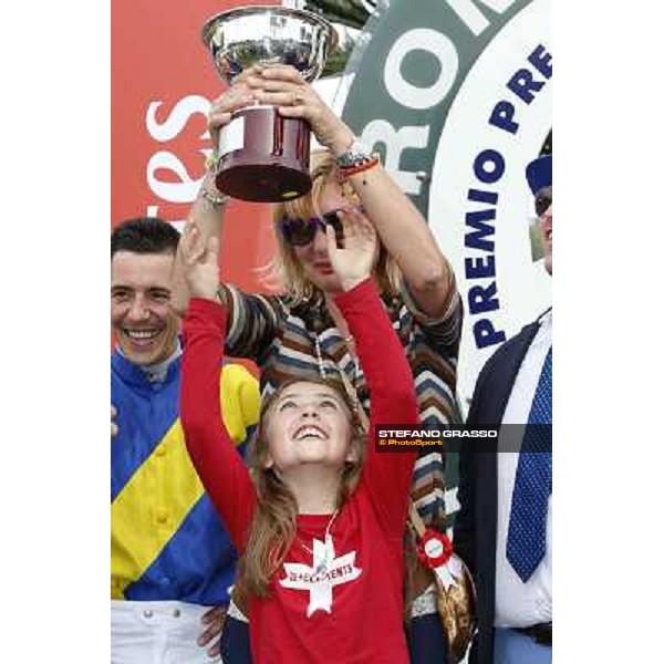 Djordje Perovic on Refuse to Bobbin wins the Premio Presidente della Repubblica GBI Racing Rome, Capannelle racecourse,11th may 2014 photo Domenico Savi/Grasso