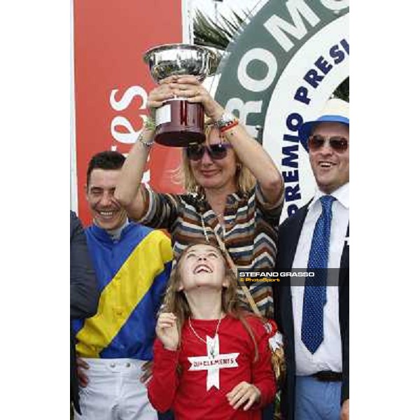 Djordje Perovic on Refuse to Bobbin wins the Premio Presidente della Repubblica GBI Racing Rome, Capannelle racecourse,11th may 2014 photo Domenico Savi/Grasso