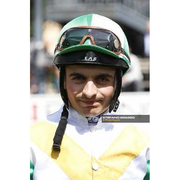 Andrea Atzeni Rome, Capannelle racecourse,11th may 2014 photo Domenico Savi/Grasso