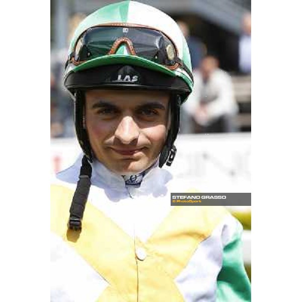 Andrea Atzeni Rome, Capannelle racecourse,11th may 2014 photo Domenico Savi/Grasso