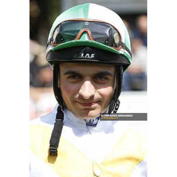 Andrea Atzeni Rome, Capannelle racecourse,11th may 2014 photo Domenico Savi/Grasso