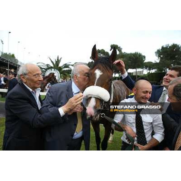 Fabio Branca on Dylan Mouth wins the 131° Derby Italiano Rome,Capannelle Racecourse,18th may 2014 ph.Stefano Grasso/HippoGroup Roma Capannelle