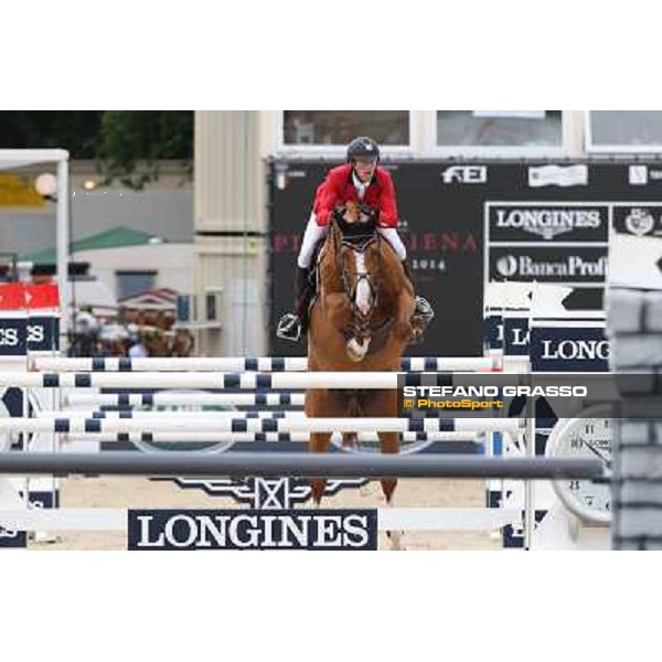 Team Belgium win the Furusiyya Nations Cup Niels Bruynseels on Pommeau du Heup Rome, Piazza di Siena 23rd may 2014 ph.Stefano Grasso
