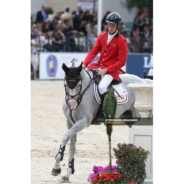 Team Belgium win the Furusiyya Nations Cup Constant Van Paesschen on Citizenguard Toscan de Sainte Rome, Piazza di Siena 23rd may 2014 ph.Stefano Grasso