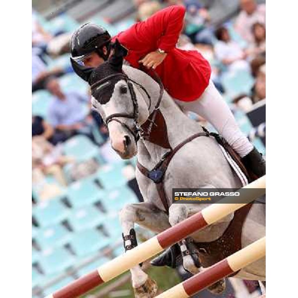 Team Belgium win the Furusiyya Nations Cup Constant Van Paesschen on Citizenguard Toscan de Sainte Rome, Piazza di Siena 23rd may 2014 ph.Stefano Grasso