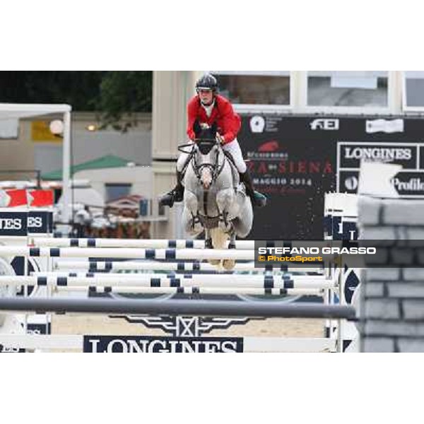 Team Belgium win the Furusiyya Nations Cup Constant Van Paesschen on Citizenguard Toscan de Sainte Rome, Piazza di Siena 23rd may 2014 ph.Stefano Grasso