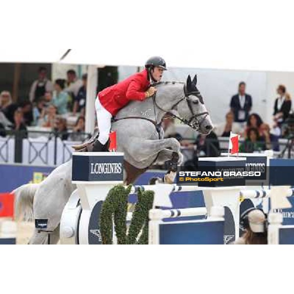 Team Belgium win the Furusiyya Nations Cup Constant Van Paesschen on Citizenguard Toscan de Sainte Rome, Piazza di Siena 23rd may 2014 ph.Stefano Grasso