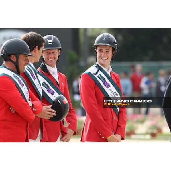Team Belgium win the Furusiyya Nations Cup Rome, Piazza di Siena 23rd may 2014 ph.Stefano Grasso