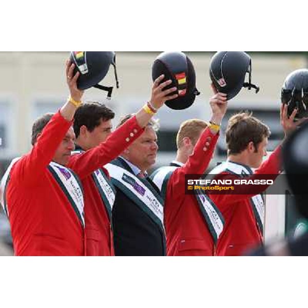 Team Belgium win the Furusiyya Nations Cup Rome, Piazza di Siena 23rd may 2014 ph.Stefano Grasso