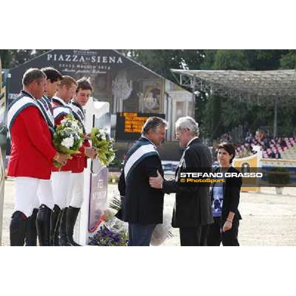 Team Belgium win the Furusiyya Nations Cup Rome, Piazza di Siena 23rd may 2014 ph.Stefano Grasso