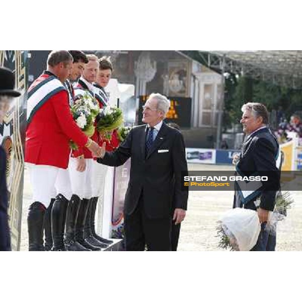 Team Belgium win the Furusiyya Nations Cup Rome, Piazza di Siena 23rd may 2014 ph.Stefano Grasso