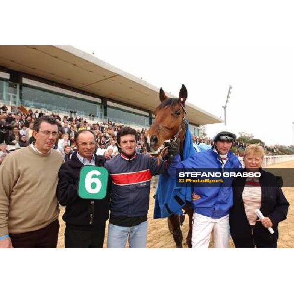 Kesaco Phedo and JeanMichel Bazire Criterium de Vitesse Cagnes sur Mer march 14 2004 ph.Stefano Grasso