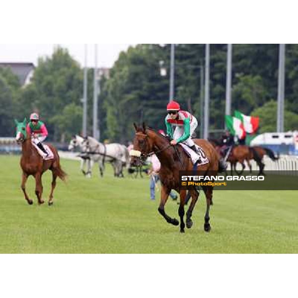 Cristian Demuro on So Many Shots Milano - San Siro racecourse - Oaks d\'Italia Day Milano,25th may 2014 ph.Stefano Grasso/IppodromoMilano