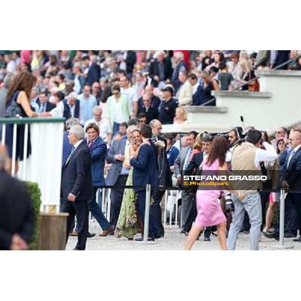 Botti connection celebrate the triumph in the Oaks d\'Italia Milano - San Siro racecourse - Oaks d\'Italia Day Milano,25th may 2014 ph.Stefano Grasso/IppodromoMilano