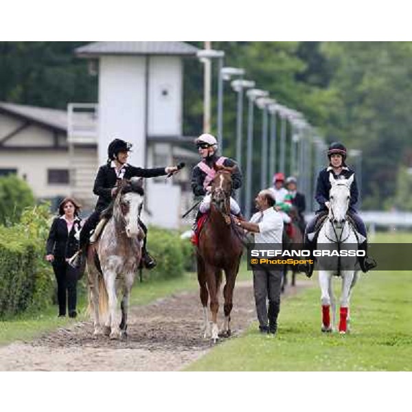 Cristian Demuro on Priore Philip wins the Premio Carlo Vittadini - Trofeo Corriere della Sera Milano - San Siro racecourse - Oaks d\'Italia Day Milano,25th may 2014 ph.Stefano Grasso/IppodromoMilano