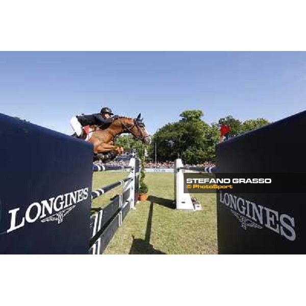 Katrin Eckermann on Firth of Lorne wins the Longines Global Champions Tour of Hamburg Hamburg,31st may 2014 ph.Stefano Grasso/LGCT