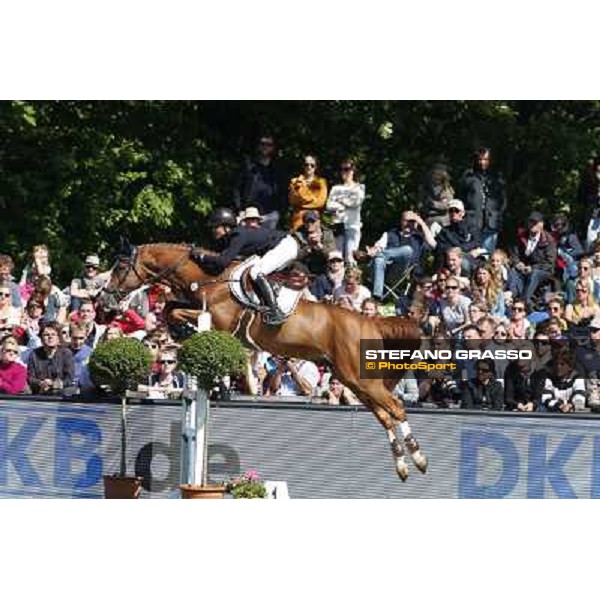 Katrin Eckermann on Firth of Lorne wins the Longines Global Champions Tour of Hamburg Hamburg,31st may 2014 ph.Stefano Grasso/LGCT