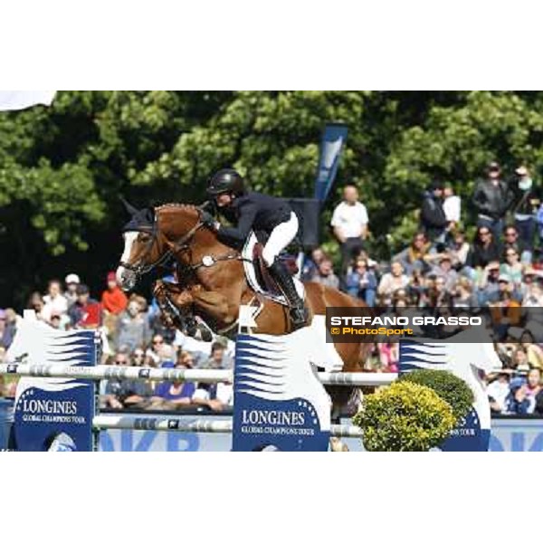 Katrin Eckermann on Firth of Lorne wins the Longines Global Champions Tour of Hamburg Hamburg,31st may 2014 ph.Stefano Grasso/LGCT
